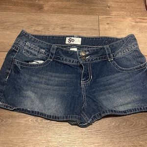 SO Jean Shorts Size 13 Women's